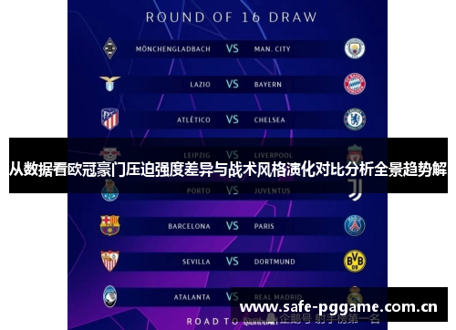 从数据看欧冠豪门压迫强度差异与战术风格演化对比分析全景趋势解 从数据看欧冠豪门压迫强度差异与战术风格演化对比分析全景趋势解